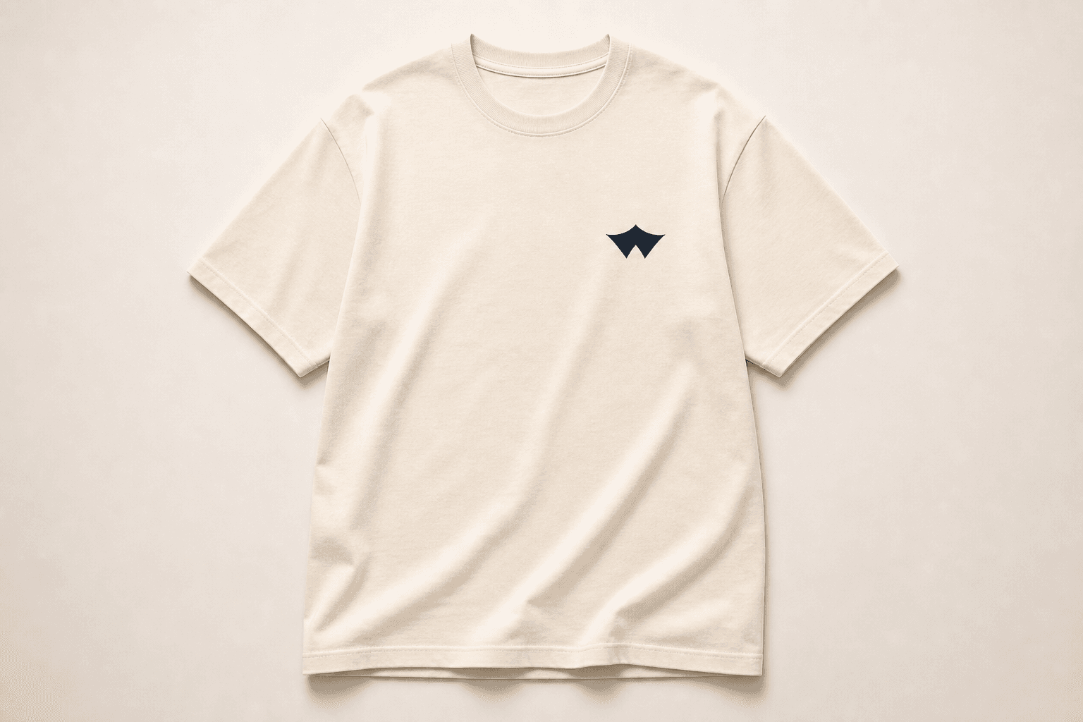 Pearl Emblem Tee product mockup